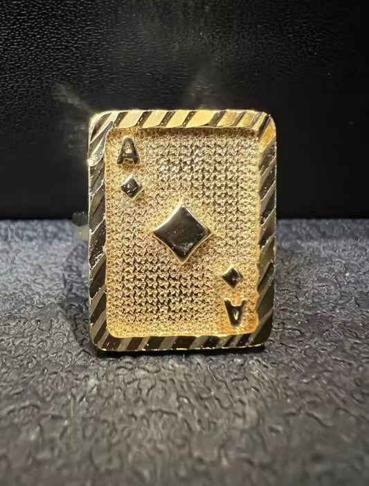 Ace Of Diamonds Ring