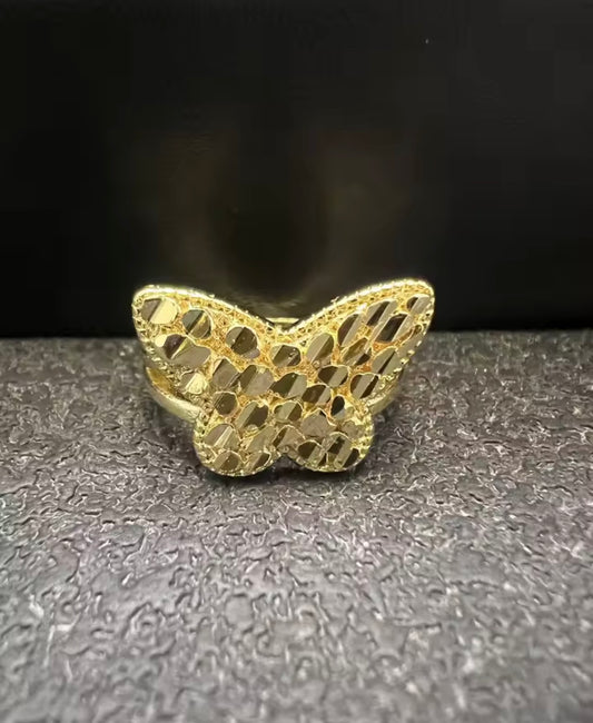 Butterfly Nugget Ring